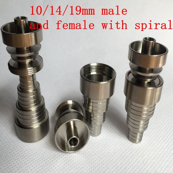 Titanium Nail Domeless Универсальный мужской / женский Fit 10мм 14мм 18мм 6in1
Titanium Nail Domeless Универсальный мужской / женский Fit 10мм 14мм 18мм 6in1