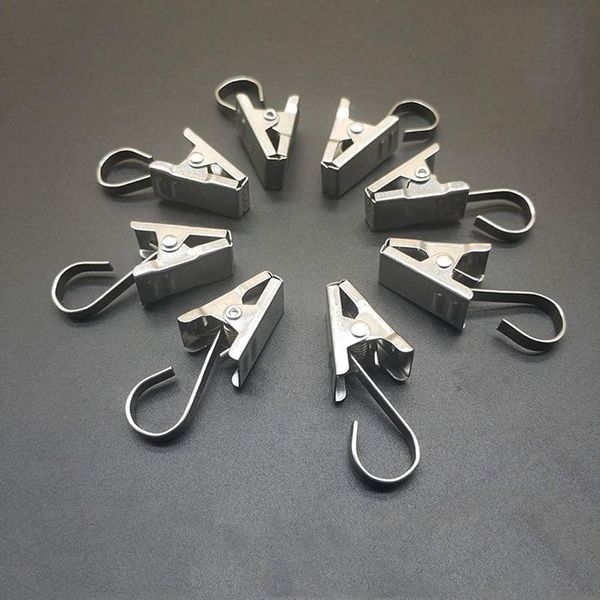 100 pack stainless steel heavy-duty shower curtain clip with hook string party lights hanger wire holder for ps, bedroom, other home dec
100 pack stainless steel heavy-duty shower curtain clip with hook string party lights hanger wire holder for ps, bedroom, other home dec