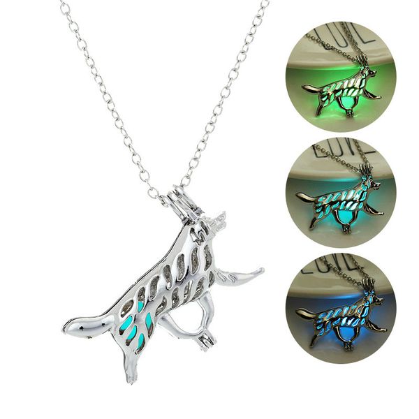 combine gold product hollow out shepherd dog multicolor noctilucent diy pendeloque cut, Silver
combine gold product hollow out shepherd dog multicolor noctilucent diy pendeloque cut, Silver