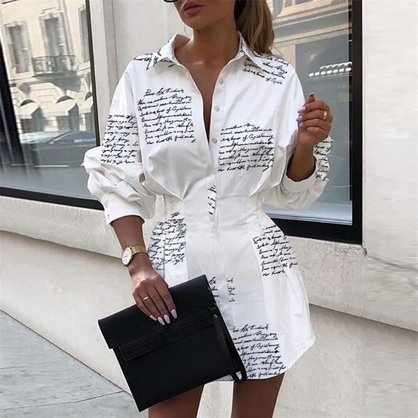 

autumn dress women 2019 long sleeve pineapple shirt dress woman letter print mini ladies dresses women's sundress tunic beach, Black;gray