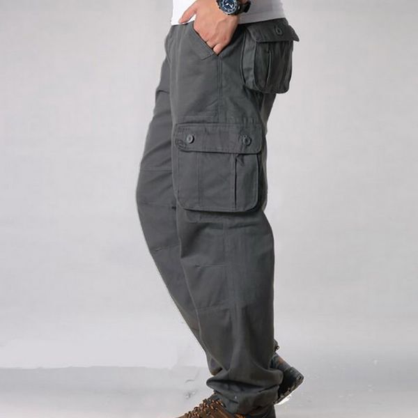 autumn sweatpants loose pants 2019 new male outdoor trousers men pants joggers solid multi-pocket men's cargo for men, Black
autumn sweatpants loose pants 2019 new male outdoor trousers men pants joggers solid multi-pocket men's cargo for men, Black