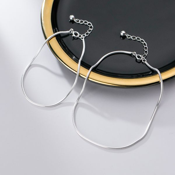 925 sterling silver korean trendy minimalist bead snake chain bracelet for women lady daughter fashion jewelry gift, Golden;silver
925 sterling silver korean trendy minimalist bead snake chain bracelet for women lady daughter fashion jewelry gift, Golden;silver