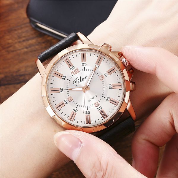 reloj hombre fashion men's watch creative big dial double scale belt men's quartz watch erkek kol saati montre homme, Slivery;brown
reloj hombre fashion men's watch creative big dial double scale belt men's quartz watch erkek kol saati montre homme, Slivery;brown