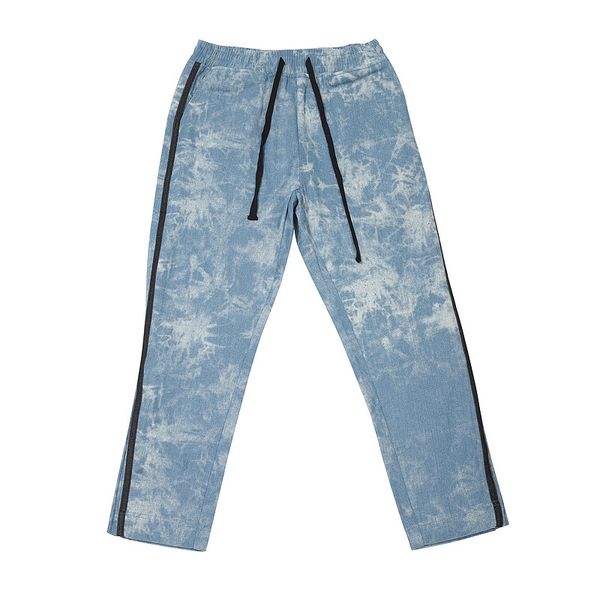mens jeans tie dye blue denim pants fashion side buttons drawstring straight pants hip hop streetwear
mens jeans tie dye blue denim pants fashion side buttons drawstring straight pants hip hop streetwear