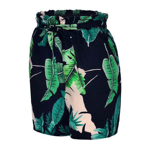 women shorts floral printed summer shorts mid waist sashes korte broek dames casual bohemian shorts, White;black
women shorts floral printed summer shorts mid waist sashes korte broek dames casual bohemian shorts, White;black