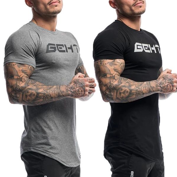 brand new mens bodybuilding t-shirt men cotton gyms t-shirt o-neck short sleeve tshirts casual slim fit tees, White;black
brand new mens bodybuilding t-shirt men cotton gyms t-shirt o-neck short sleeve tshirts casual slim fit tees, White;black