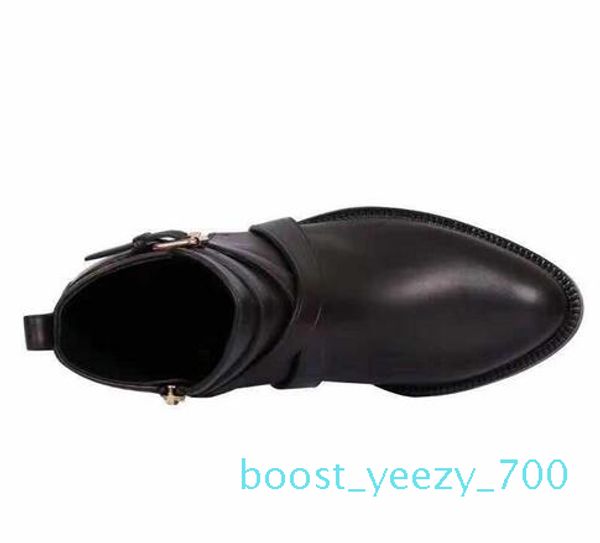 2019 woman brand real leather pointed flat shoes ankle martin fashion boot eu:35-40 b70, Black
2019 woman brand real leather pointed flat shoes ankle martin fashion boot eu:35-40 b70, Black