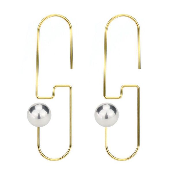 hoop & huggie wholesale jewelry --(3pairs/lot) titanium steel beads paper clip hook earrings for women gold / white color, Golden;silver
hoop & huggie wholesale jewelry --(3pairs/lot) titanium steel beads paper clip hook earrings for women gold / white color, Golden;silver