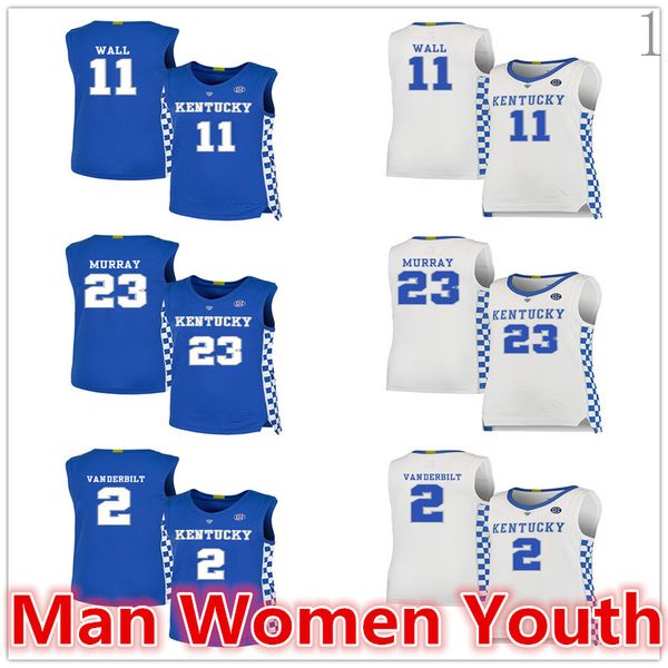 custom made ncaa kentucky wildcats basketball jerseys jamal murray 23 jarred vanderbilt 2 john 11 wall jersey any name number size s-5xl, Black
custom made ncaa kentucky wildcats basketball jerseys jamal murray 23 jarred vanderbilt 2 john 11 wall jersey any name number size s-5xl, Black