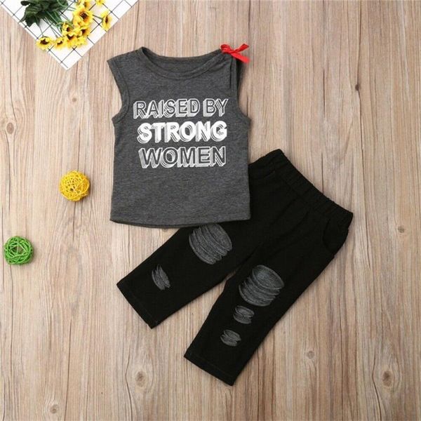 toddler kids baby girls clothes 2pcs set fashion letter sleeveless jeans outfit new korean style summer clothes suit 1-6t, White
toddler kids baby girls clothes 2pcs set fashion letter sleeveless jeans outfit new korean style summer clothes suit 1-6t, White