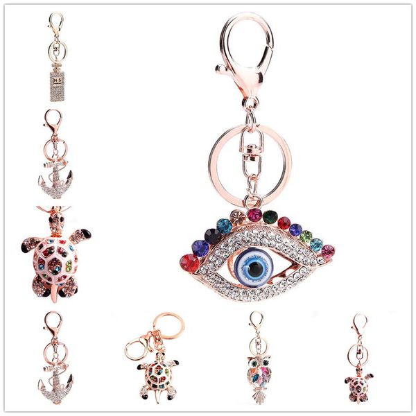 designer cute keychain key chain crystal owl tortoise perfume bottles key chain cute artificial evil eye keychain bag key ring, Silver
designer cute keychain key chain crystal owl tortoise perfume bottles key chain cute artificial evil eye keychain bag key ring, Silver