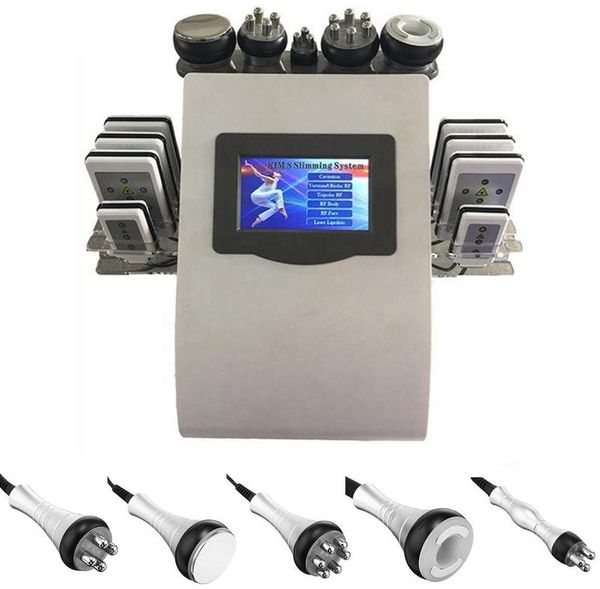 new 40k6 in 1 ultrasonic liposuction negative pressure two color radio frequency instrument laser slimming fibroplast instrument dhl ups fre, Black
new 40k6 in 1 ultrasonic liposuction negative pressure two color radio frequency instrument laser slimming fibroplast instrument dhl ups fre, Black