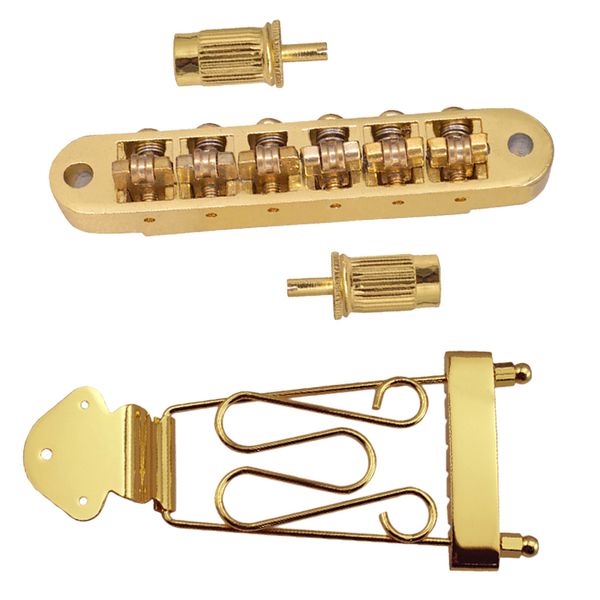 zinc alloy guitar roller saddle bridge string tailpiece, large adjustable lock posts for jazz archlp electric guitar, golden
zinc alloy guitar roller saddle bridge string tailpiece, large adjustable lock posts for jazz archlp electric guitar, golden