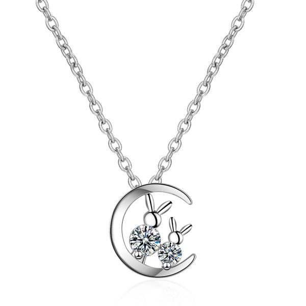 simple style personality crystal cat necklaces & pendant gold silver color chain for women fashion chic moon collares jewelry
simple style personality crystal cat necklaces & pendant gold silver color chain for women fashion chic moon collares jewelry