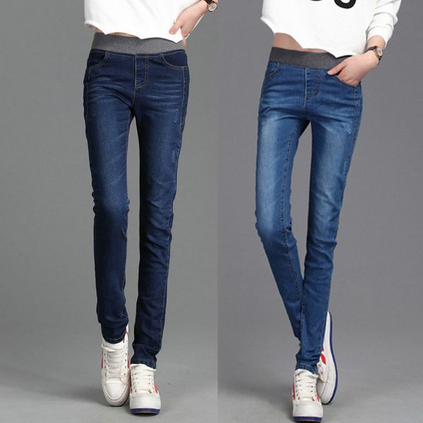 velvet high waist jeans women pants slim elastic warm vintage jean femme denim pencil pants 2019 thick skinny jeans winter#g30, Blue
velvet high waist jeans women pants slim elastic warm vintage jean femme denim pencil pants 2019 thick skinny jeans winter#g30, Blue