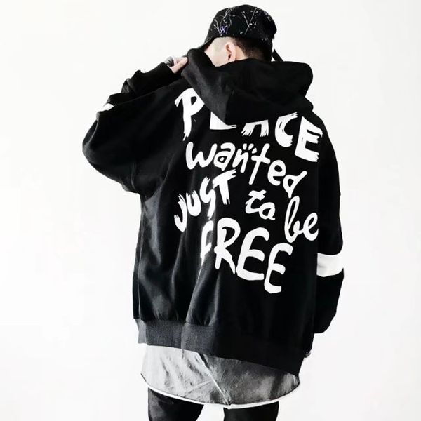 autumn men women men hip hop leisure printing jacket fashion headwear sweatshirts peace hoodie black white coat, Black;brown
autumn men women men hip hop leisure printing jacket fashion headwear sweatshirts peace hoodie black white coat, Black;brown