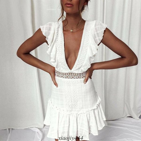 women's white mini dress sleeveless bandage elegant ladies party boho beach lace crochet summer sundress fashion new 2019, Black;gray
women's white mini dress sleeveless bandage elegant ladies party boho beach lace crochet summer sundress fashion new 2019, Black;gray