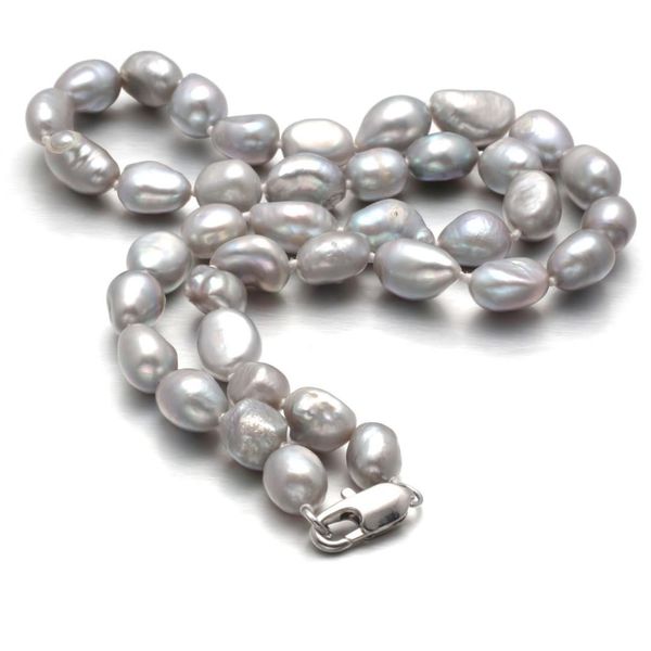100% genuine pearl necklace for women, 8-9mm grey sea freshwater pearl necklace jewelry high luster for wedding, Golden;silver
100% genuine pearl necklace for women, 8-9mm grey sea freshwater pearl necklace jewelry high luster for wedding, Golden;silver