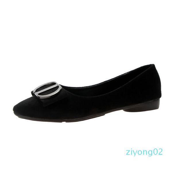 single female 2019 spring and summer new korean version of the wild net flat shoes pointed shallow mouth metal decorative z02, Black
single female 2019 spring and summer new korean version of the wild net flat shoes pointed shallow mouth metal decorative z02, Black