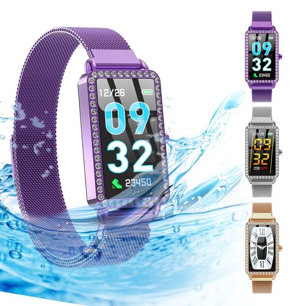 girl's smart watch bluetooth heart rate monitor fitness pedometer sports waterproof multifunction 1.14 inch women smart bracelet
girl's smart watch bluetooth heart rate monitor fitness pedometer sports waterproof multifunction 1.14 inch women smart bracelet