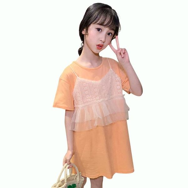 girls summer dress mesh dress for girl lace flower children dresses teenage girls clothing 6 8 10 12 14, Red;yellow
girls summer dress mesh dress for girl lace flower children dresses teenage girls clothing 6 8 10 12 14, Red;yellow