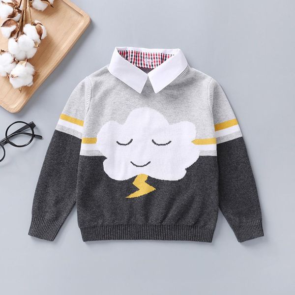 baby kids boys girls cartoon print sweatershirt knit coat&jackets fake collar, Black
baby kids boys girls cartoon print sweatershirt knit coat&jackets fake collar, Black