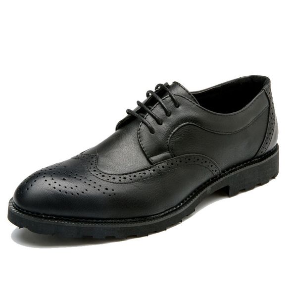 leather shoes men brogues leather elegant classic luxury designer dress shoes men, Black
leather shoes men brogues leather elegant classic luxury designer dress shoes men, Black