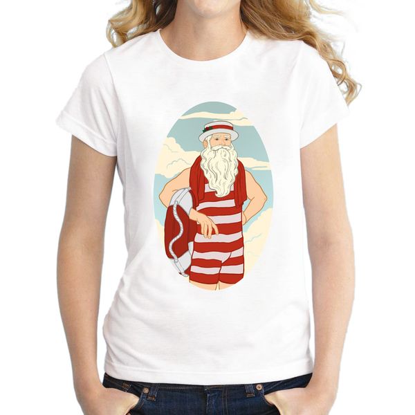 funny women santa swimmer/ fireman/ astronaut t shirts christmas novelty fashion t-shirt short sleeve printing tee, White
funny women santa swimmer/ fireman/ astronaut t shirts christmas novelty fashion t-shirt short sleeve printing tee, White