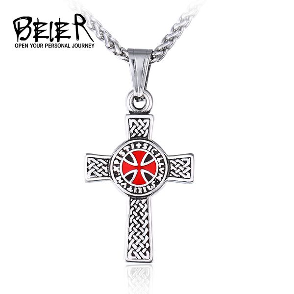 beier 316l stainless steel cross shield dripping red rubber men's pendant necklace vintage cross fashion jewelry bp8-127, Silver
beier 316l stainless steel cross shield dripping red rubber men's pendant necklace vintage cross fashion jewelry bp8-127, Silver