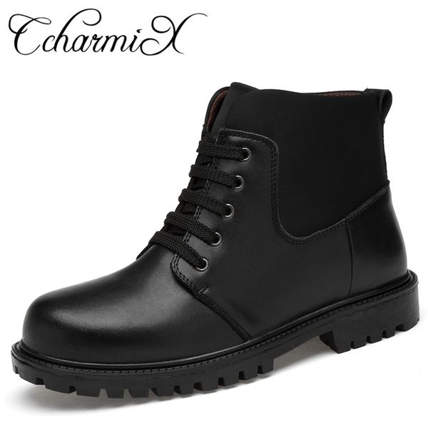 ccharmix winter mens shoes genuine leather black keep warm men boots waterproof work boots combat big size
ccharmix winter mens shoes genuine leather black keep warm men boots waterproof work boots combat big size