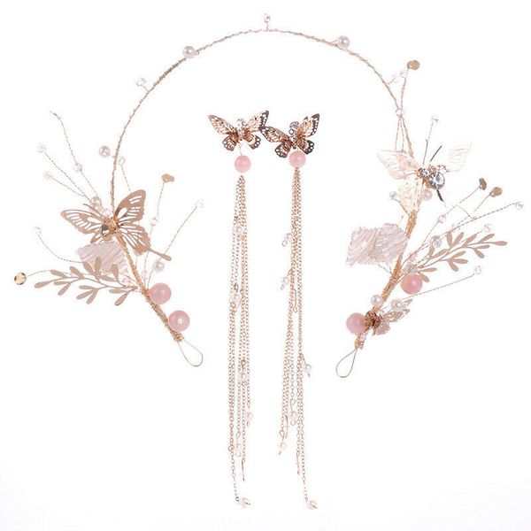 fashion women crystal butterfly flower leaves wedding bridal hair crown headband jewelry rhinestone hair accessories crowns, Golden;white
fashion women crystal butterfly flower leaves wedding bridal hair crown headband jewelry rhinestone hair accessories crowns, Golden;white