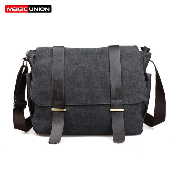 magic union fashion pu leather men shoulder bags canvas classic messenger bag college school book bag male crossbody bags t200114
magic union fashion pu leather men shoulder bags canvas classic messenger bag college school book bag male crossbody bags t200114