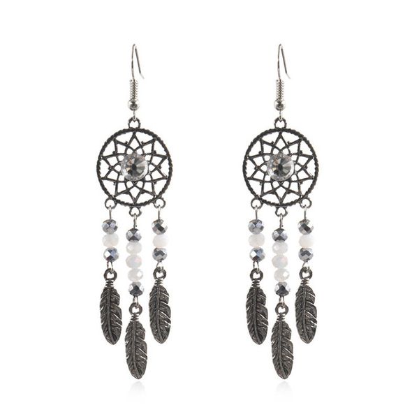 new big geometric rhinestone earrings for women long tassel drop earrings creative crystal dream catcher circle alloy earrings, Silver
new big geometric rhinestone earrings for women long tassel drop earrings creative crystal dream catcher circle alloy earrings, Silver