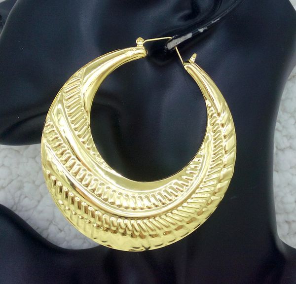 hip hop yellow gold color large big round bamboo hoop earrings for women earings fine fashion jewelry brinco hoops earring, Golden;silver
hip hop yellow gold color large big round bamboo hoop earrings for women earings fine fashion jewelry brinco hoops earring, Golden;silver