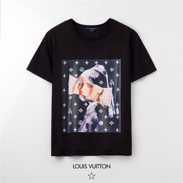 мода monogram письмо геометрическая printed t-shirt роскошная футболка мужчины женщины street wear лето с коротким рукавом экипаж шеи тройни, Black;brown
мода monogram письмо геометрическая printed t-shirt роскошная футболка мужчины женщины street wear лето с коротким рукавом экипаж шеи тройни, Black;brown