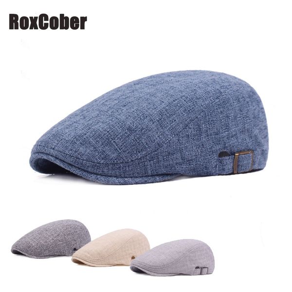 roxcober new cotton gatsby cap mens women's ivy hat golf driving summer flat cabbie fashion newsboy cap adjustable berets, Blue;gray
roxcober new cotton gatsby cap mens women's ivy hat golf driving summer flat cabbie fashion newsboy cap adjustable berets, Blue;gray