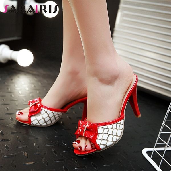 sarairis large size 33-42 female sweet butterfly knot summer mules high heels pumps women elegant shallow daily shoes woman, Black
sarairis large size 33-42 female sweet butterfly knot summer mules high heels pumps women elegant shallow daily shoes woman, Black