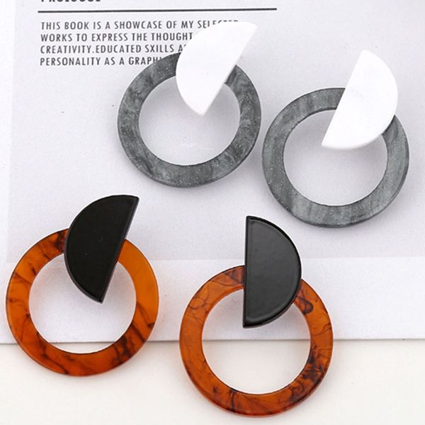 fashion statement earrings 2019 acrylic earrings leopard geometric for women round square hanging dangle earring, Silver
fashion statement earrings 2019 acrylic earrings leopard geometric for women round square hanging dangle earring, Silver