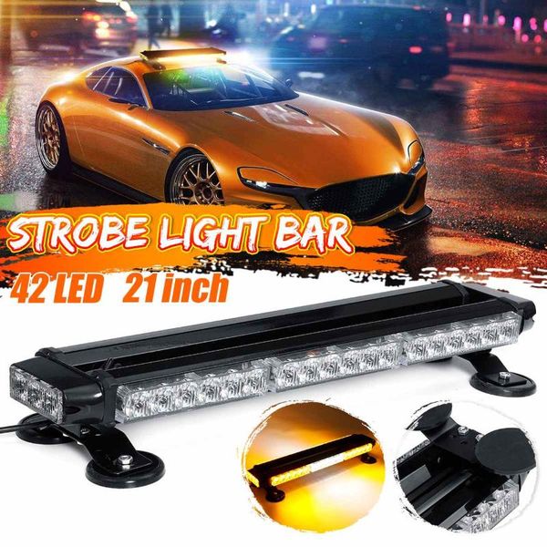 42 led bar magnetic car truck four side traffic advisor strobe emergency flash light bar vehicle warning lightbar 7 modes
42 led bar magnetic car truck four side traffic advisor strobe emergency flash light bar vehicle warning lightbar 7 modes