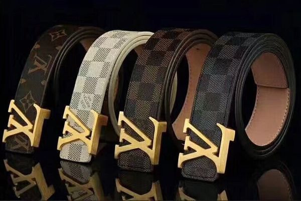 2019 Design Belt Men and Women Fashion Belts Genuine Leather Luxury Belt Brand Waist Belts Gold Silver Black buckle 
2019 Design Belt Men and Women Fashion Belts Genuine Leather Luxury Belt Brand Waist Belts Gold Silver Black buckle