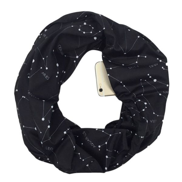womens double layer secret hidden zipper pocket infinity loop scarf constellation sign line letters solid color winter ring blan, Blue;gray
womens double layer secret hidden zipper pocket infinity loop scarf constellation sign line letters solid color winter ring blan, Blue;gray