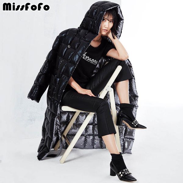 missfofo 2018 women's duck down jacket wear on both sides covered button sashes size s- very cool very good quality, Black
missfofo 2018 women's duck down jacket wear on both sides covered button sashes size s- very cool very good quality, Black
