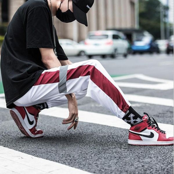 axsm72 men pants long trousers tracksuit fitness workout joggers sweatpants long pants autumn casual sweat, Black
axsm72 men pants long trousers tracksuit fitness workout joggers sweatpants long pants autumn casual sweat, Black