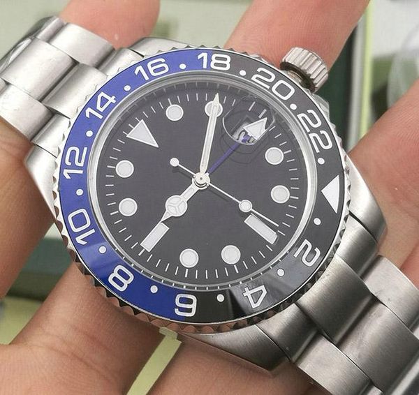 новая мода по gmt керамический безель мужские механические из нержавеющей стали автоматическое 2813 движение часы мужские спортивные часы ж, Slivery;brown
новая мода по gmt керамический безель мужские механические из нержавеющей стали автоматическое 2813 движение часы мужские спортивные часы ж, Slivery;brown