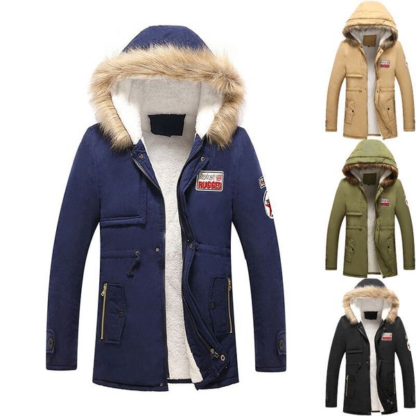 2019 winter new style couples cotton-padded clothes large fur collar long cotton-padded clothes cotton coat men and women thick, Black
2019 winter new style couples cotton-padded clothes large fur collar long cotton-padded clothes cotton coat men and women thick, Black