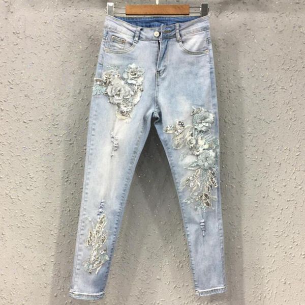 jeans women denim pants 2020 fashion washed beading elastic skinny pencil stretch women ankle length lady jeans q634, Blue
jeans women denim pants 2020 fashion washed beading elastic skinny pencil stretch women ankle length lady jeans q634, Blue