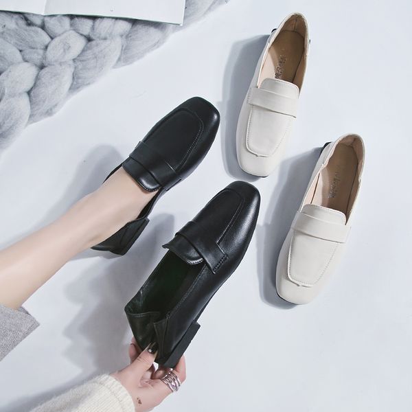 shoes woman 2020 british style female footwear soft shallow mouth casual sneaker oxfords women's square toe all-match slip-on, Black
shoes woman 2020 british style female footwear soft shallow mouth casual sneaker oxfords women's square toe all-match slip-on, Black