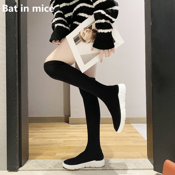 2019 winter boots fashion women over the knee boots casual flats women warm snow shoes woman thigh high t837, Black
2019 winter boots fashion women over the knee boots casual flats women warm snow shoes woman thigh high t837, Black