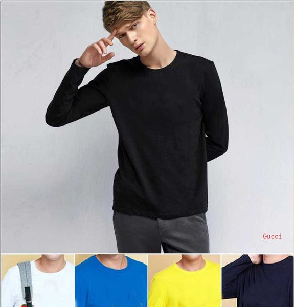 new arrival brand designer shirts mens clothes print solid color long sleeve slim fit tees men cotton t-shirt casual t shirts, White;black
new arrival brand designer shirts mens clothes print solid color long sleeve slim fit tees men cotton t-shirt casual t shirts, White;black