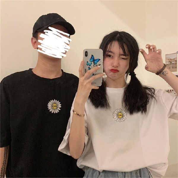 super fire ins short-sleeved t-shirt wo loose fashion students lazy harajuku bfwind men's and women's half-sleeved clothes, White
super fire ins short-sleeved t-shirt wo loose fashion students lazy harajuku bfwind men's and women's half-sleeved clothes, White